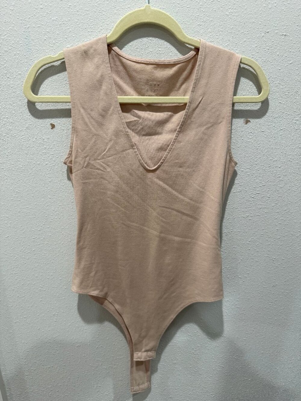A New Day Tan Bodysuit